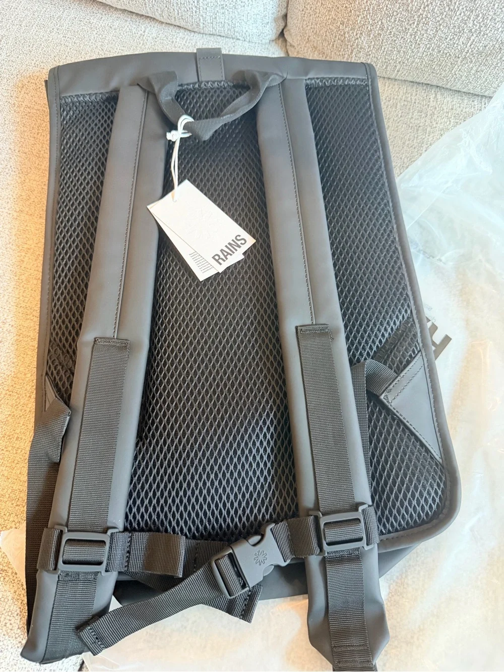 Rains nwt rolltop